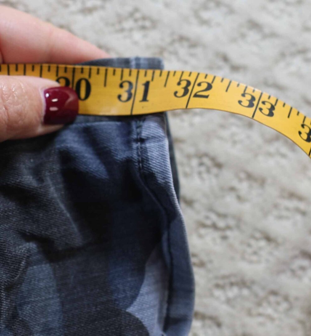 CJ by Cookie Johnson Peace Skinny Jeans Women's Blue Camo Camouflage USA Size 29 - Picture 8 of 10